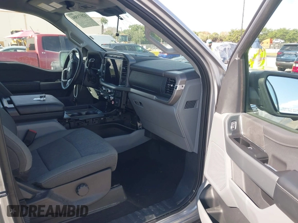 2024 Ford F-150 XLT with VIN 1FTFW3LD0RFA89460, listed as a IAAI auction lot 42073504 with 14,636 mi miles. Bid and sale history available at carsss.com. Image 5.