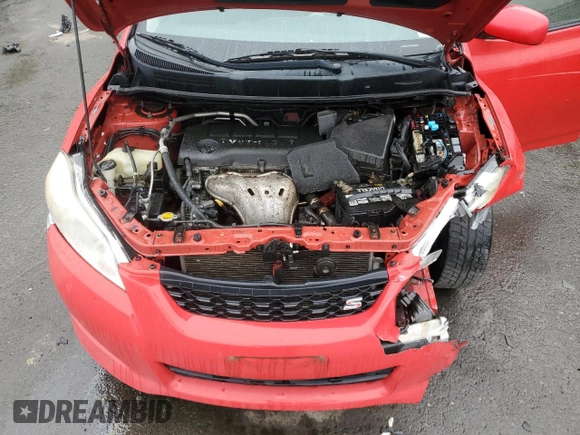 2010 Toyota Matrix S z VIN 2T1KE4EE6AC037891, wystawiony jako Copart lot #59779215 z przebiegiem 123 597 mil mil oraz Szkoda całkowita • Salvage title. Historia ofert i sprzedaży dostępna na DreamBid. Obrazek 11.