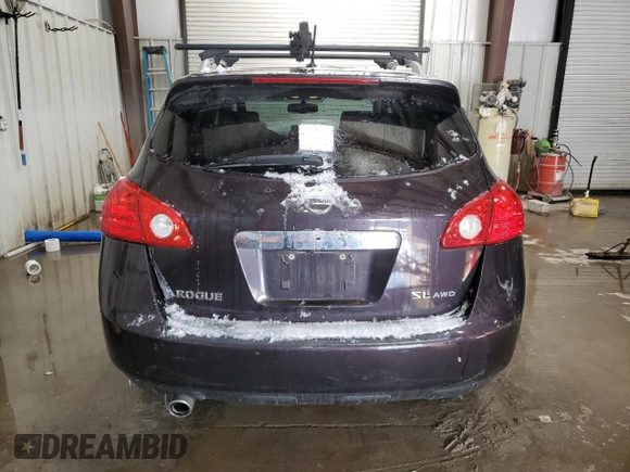 2013 Nissan Rogue SL with VIN JN8AS5MV2DW131696, listed as a Copart auction lot 45771665 with 86,077 mi miles and Salvage Title. Bid and sale history available at DreamBid. Image 6.
