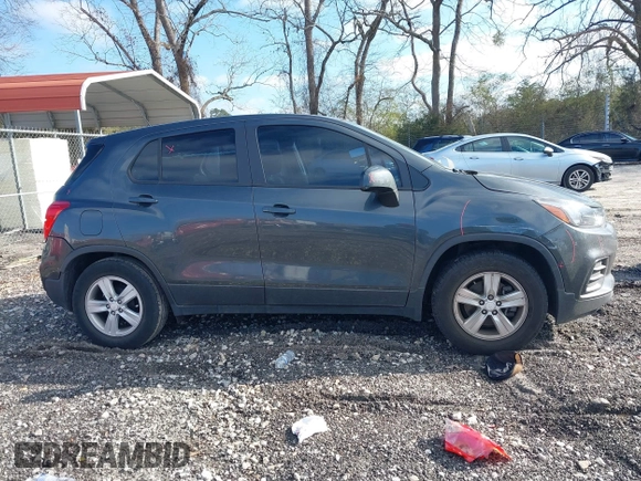 2020 Chevrolet Trax LS with VIN 3GNCJKSB7LL126262, listed as a IAAI auction lot 41601045 with 54,820 mi miles and . Bid and sale history available at DreamBid. Image 13.