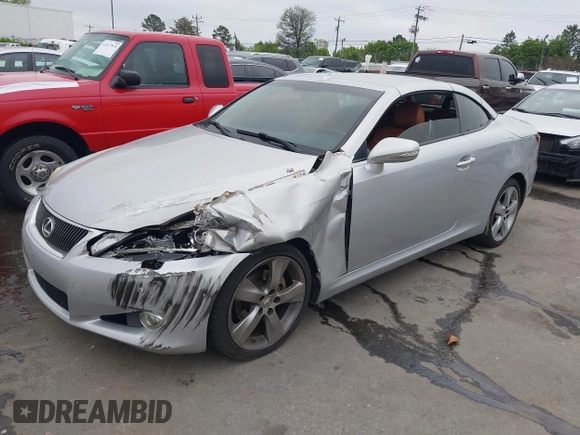 2011 Lexus IS 250 C with VIN JTHFF2C2XB2520729, listed as a IAAI auction lot 41952483 with 226,665 mi miles and . Bid and sale history available at DreamBid. Image 17.