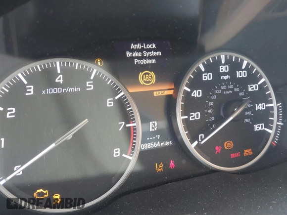 2016 Acura ILX w/Premium Pkg with VIN 19UDE2F78GA014169, listed as a IAAI auction lot 41766476 with 88,564 mi miles. Bid and sale history available at carsss.com. Image 15.