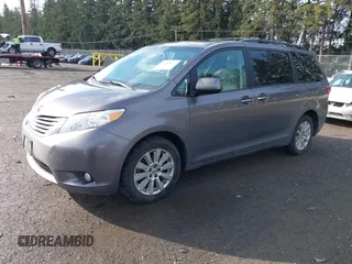 2015 Toyota Sienna Ltd with VIN 5TDDK3DC3FS124321, listed as a IAAI auction lot 41603367 with 120,922 mi miles. Bid and sale history available at carsss.com. Image 19.