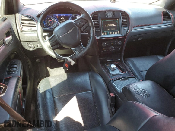 2017 Chrysler 300 S with VIN 2C3CCABG4HH607597, listed as a Copart auction lot 47629295 with 75,436 mi miles and Non Repairable. Bid and sale history available at DreamBid. Image 8.