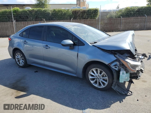 2021 Toyota Corolla LE with VIN JTDHPMAE8MJ125196, listed as a Copart auction lot 50840355 with 62,113 mi miles and Salvage Title. Bid and sale history available at carsss.com. Image 4.