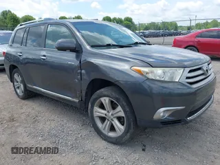 2013 Toyota Highlander Limited with VIN 5TDDK3EH7DS260071, listed as a IAAI auction lot 42526334 with 150,516 mi miles and . Bid and sale history available at DreamBid. Image 1.