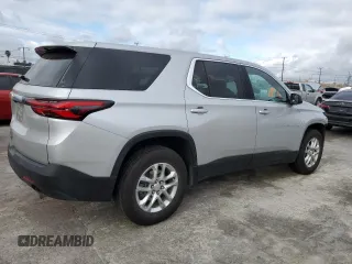 2022 Chevrolet Traverse LS with VIN 1GNEVFKWXNJ133045, listed as a Copart auction lot 45337934 with 40,186 mi miles. Bid and sale history available at carsss.com. Image 3.