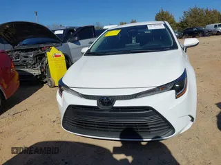 2025 Toyota Corolla LE with VIN 5YFB4MDE9SP238576, listed as a IAAI auction lot 41780180 with 4,366 mi miles. Bid and sale history available at carsss.com. Image 12.
