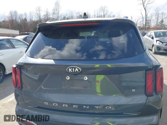 2021 Kia Sorento S with VIN 5XYRL4LC3MG008296, listed as a IAAI auction lot 41690529 with 38,539 mi miles and . Bid and sale history available at DreamBid. Image 16.