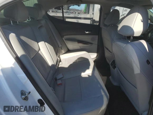 2015 Acura TLX V6 Tech with VIN 19UUB3F59FA008425, listed as a Copart auction lot 41960845 with 155,290 mi miles and Salvage Title. Bid and sale history available at carsss.com. Image 10.