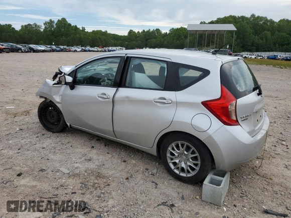 2015 Nissan Note S Plus with VIN 3N1CE2CP9FL377296, listed as a Copart auction lot 56230955 with 121,213 mi miles and Salvage title. Bid and sale history available at DreamBid. Image 2.