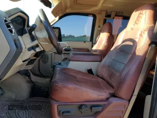 2010 Ford Super Duty F-250 SRW XL with VIN 1FTSW2BR7AEA09135, listed as a Copart auction lot 81893614 with 185,137 mi miles and Salvage Title. Bid and sale history available at carsss.com. Image 7.