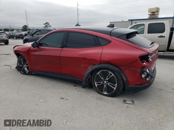 2021 Ford Mustang Mach-E Select with VIN 3FMTK1RM5MMA20844, listed as a Copart auction lot 42043155 with Not Provided miles and Salvage Title. Bid and sale history available at DreamBid. Image 2.