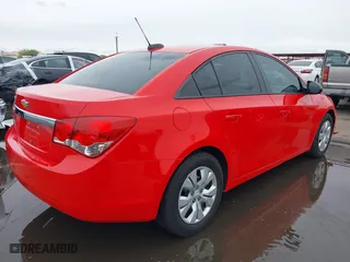 2015 Chevrolet Cruze LS with VIN 1G1PA5SH8F7130466, listed as a IAAI auction lot 41788830 with 147,283 mi miles. Bid and sale history available at carsss.com. Image 4.