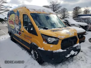 2020 Ford Transit Cargo with VIN 1FTBR1C86LKB53416, listed as a Copart auction lot 81788244 with 106,132 mi miles and Salvage Title. Bid and sale history available at DreamBid. Image 4.