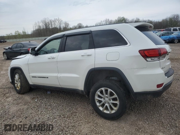 2022 Jeep Grand Cherokee Laredo E z VIN 1C4RJFAG4NC162335, wystawiony jako Copart lot #54987855 z przebiegiem 59 952 mil mil oraz Szkoda całkowita • Salvage title. Historia ofert i sprzedaży dostępna na DreamBid. Obrazek 2.