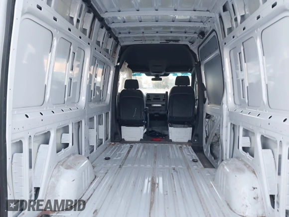 2021 Mercedes-Benz Sprinter Cargo with VIN W1Y4EBHY9MT057970, listed as a IAAI auction lot 38416320 with 32,055 mi miles and . Bid and sale history available at carsss.com. Image 8.