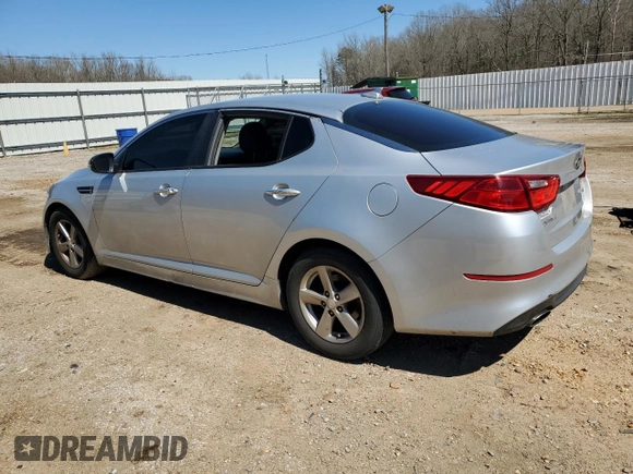 2015 Kia Optima LX with VIN 5XXGM4A77FG490482, listed as a Copart auction lot 49496865 with 175,055 mi miles and Salvage Title. Bid and sale history available at carsss.com. Image 2.