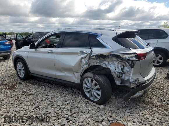 2019 Infiniti QX50 Luxe z VIN 3PCAJ5M38KF125979, wystawiony jako Copart lot #57863035 z przebiegiem 84 048 mil mil oraz Czysty tytuł • Clean title. Historia ofert i sprzedaży dostępna na DreamBid. Obrazek 2.