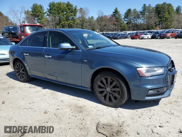 2015 Audi A4 Premium with VIN WAUBFAFL6FN010474, listed as a Copart auction lot 52639935 with 104,362 mi miles and Clean Title. Bid and sale history available at carsss.com. Image 4.