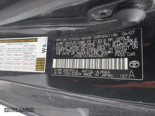 2008 Scion tC Spec with VIN JTKDE167480236877, listed as a IAAI auction lot 42062860 with 187,506 mi miles. Bid and sale history available at carsss.com. Image 9.