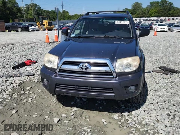 2008 Toyota 4Runner SR5 with VIN JTEBU14R58K006321, listed as a Copart auction lot 63497835 with 234,714 mi miles and Salvage title. Bid and sale history available at DreamBid. Image 14.