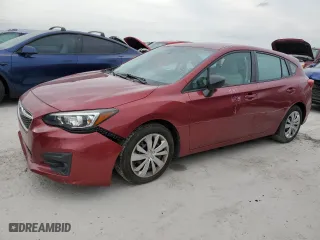 2018 Subaru Impreza with VIN 4S3GTAA62J1716263, listed as a Copart auction lot 74842764 with 0 mi miles and Non Repairable. Bid and sale history available at carsss.com. Image 1.