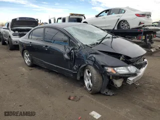 2010 Honda Civic Sdn LX with VIN 19XFA1F5XAE045679, listed as a Copart auction lot 82213874 with 0 mi miles and Salvage Title. Bid and sale history available at carsss.com. Image 4.