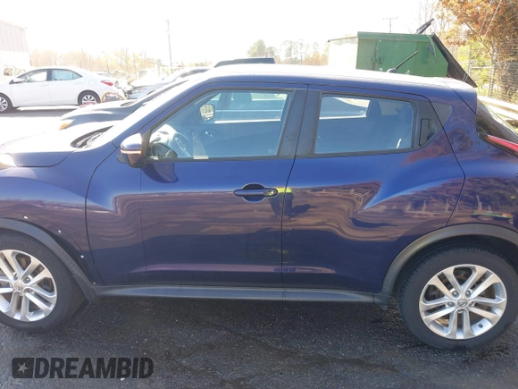 2015 Nissan Juke SV with VIN JN8AF5MR9FT501313, listed as a IAAI auction lot 41902958 with 52,766 mi miles. Bid and sale history available at carsss.com. Image 14.