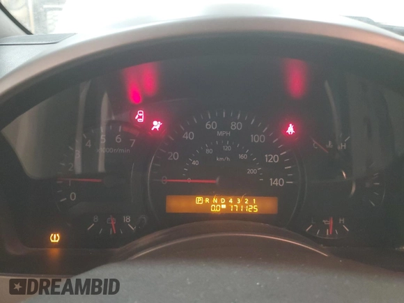 2004 Nissan Titan SE with VIN 1N6AA06A44N503229, listed as a Copart auction lot 83884764 with 171,125 mi miles and Salvage Title. Bid and sale history available at carsss.com. Image 9.