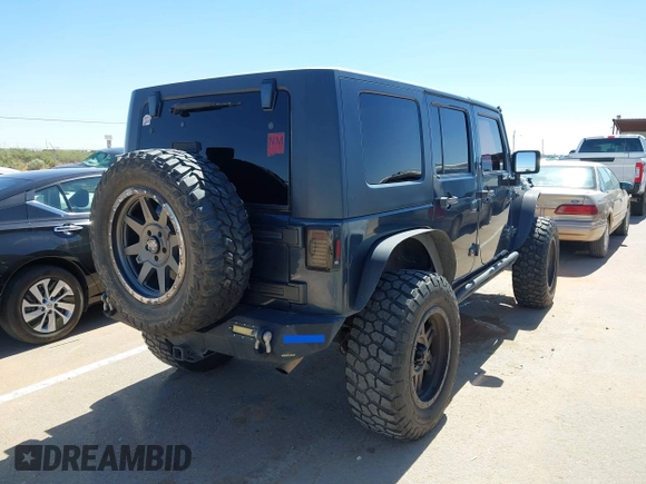 2008 Jeep Wrangler Unlimited Rubicon with VIN 1J4GA69178L544946, listed as a IAAI auction lot 42406893 with 181,440 mi miles and . Bid and sale history available at DreamBid. Image 4.