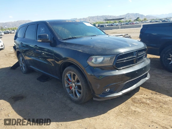2014 Dodge Durango R/T z VIN 1C4SDHCT5EC466885, wystawiony jako IAAI lot #42074576 z przebiegiem 203 893 mil mil oraz . Historia ofert i sprzedaży dostępna na DreamBid. Obrazek 1.