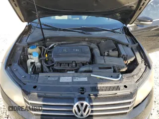 2014 Volkswagen Passat SE with VIN 1VWBT7A34EC107881, listed as a Copart auction lot 65431345 with 106,432 mi miles and Salvage title. Bid and sale history available at DreamBid. Image 11.