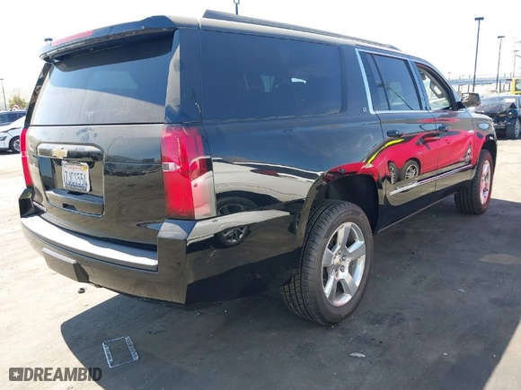 2015 Chevrolet Suburban LT with VIN 1GNSCJKC5FR526259, listed as a IAAI auction lot 41849566 with NaN miles. Bid and sale history available at carsss.com. Image 4.
