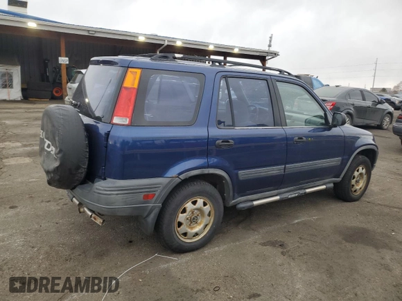 1997 Honda CR-V with VIN JHLRD1840VC034828, listed as a Copart auction lot 49176445 with 188,968 mi miles and Salvage Title. Bid and sale history available at carsss.com. Image 3.