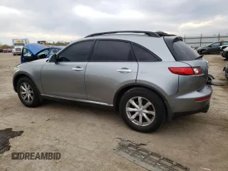 2006 Infiniti FX35 with VIN JNRAS08U96X100622, listed as a Copart auction lot 76972524 with 212,591 mi miles and Salvage Title. Bid and sale history available at carsss.com. Image 2.