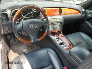 2006 Lexus SC 430 with VIN JTHFN48Y869009237, listed as a Copart auction lot 59253885 with 149,087 mi miles and Salvage title. Bid and sale history available at DreamBid. Image 8.