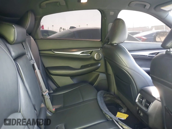2022 Infiniti QX55 Essential with VIN 3PCAJ5K34NF104019, listed as a IAAI auction lot 41603319 with 78,698 mi miles and . Bid and sale history available at DreamBid. Image 8.