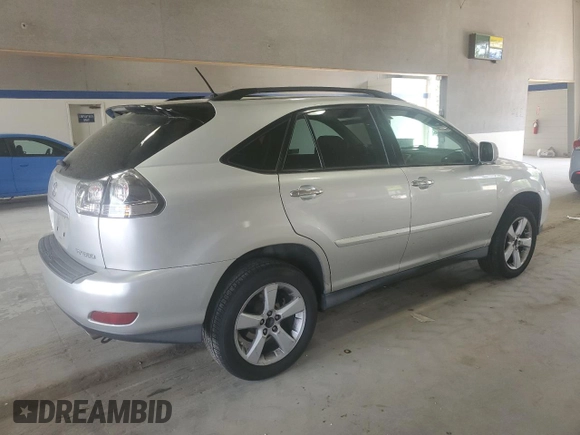 2008 Lexus RX 350 with VIN 2T2HK31U68C078392, listed as a Copart auction lot 54682445 with 254,856 mi miles and Salvage Title. Bid and sale history available at DreamBid. Image 3.