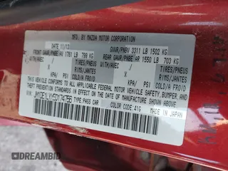 2014 Mazda 2 Touring z VIN JM1DE1LYXE0174756, wystawiony jako IAAI lot #41192740 z przebiegiem 149 948 mil mil oraz . Historia ofert i sprzedaży dostępna na DreamBid. Obrazek 9.