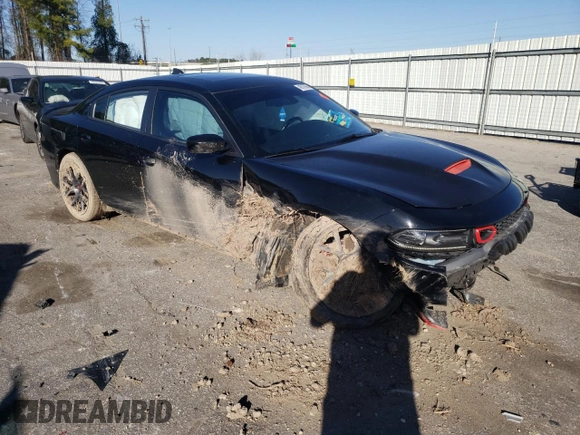 2018 Dodge Charger Daytona with VIN 2C3CDXCT4JH283018, listed as a Copart auction lot 48707905 with 121,624 mi miles and Salvage title. Bid and sale history available at DreamBid. Image 4.