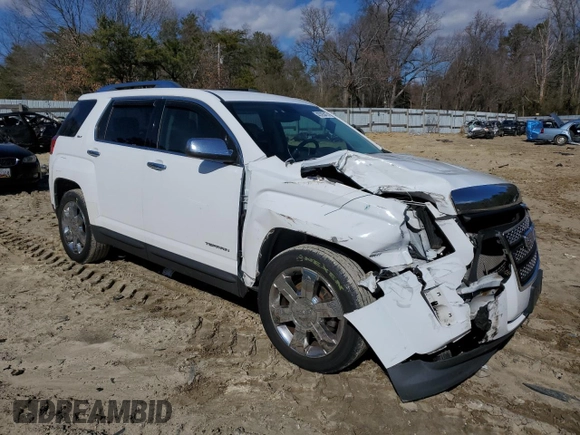 2010 GMC Terrain SLT-2 with VIN 2CTFLHEY9A6399664, listed as a Copart auction lot 45785415 with 165,553 mi miles and Salvage Title. Bid and sale history available at carsss.com. Image 4.