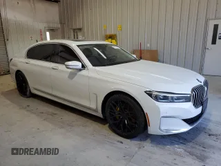 2020 BMW 7 Series 740i xDrive with VIN WBA7T4C05LGF97408, listed as a Copart auction lot 49415575 with 151,909 mi miles and Clean Title. Bid and sale history available at carsss.com. Image 4.