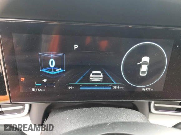 2021 Hyundai Elantra Limited with VIN KMHLP4AGXMU152289, listed as a Copart auction lot 46085895 with 96,977 mi miles and Salvage Title. Bid and sale history available at DreamBid. Image 9.