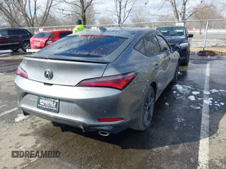 2025 Acura Integra Technology z VIN 19UDE4H6XSA010648, wystawiony jako IAAI lot #41522950 z przebiegiem 1817 mil mil oraz . Historia ofert i sprzedaży dostępna na DreamBid. Obrazek 4.