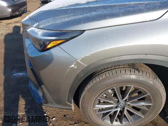 2024 Lexus NX with VIN 2T2AGCEZ7RC039708, listed as a IAAI auction lot 41343689 with 5,314 mi miles. Bid and sale history available at carsss.com. Image 21.