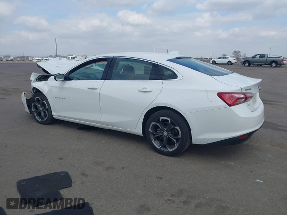 2022 Chevrolet Malibu LT with VIN 1G1ZD5ST4NF161416, listed as a IAAI auction lot 42023912 with 70,000 mi miles and . Bid and sale history available at DreamBid. Image 3.
