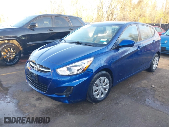 2017 Hyundai Accent SE with VIN KMHCT5AE6HU300248, listed as a IAAI auction lot 41860262 with 64,692 mi miles. Bid and sale history available at carsss.com. Image 2.