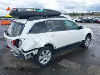 2012 Subaru Outback 2.5i Limited with VIN 4S4BRBLC5C3204422, listed as a IAAI auction lot 41915865 with 104,265 mi miles. Bid and sale history available at carsss.com. Image 4.