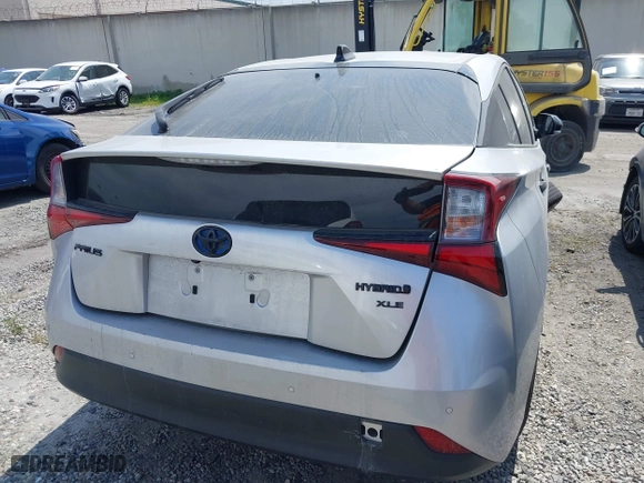 2022 Toyota Prius L Eco with VIN JTDKAMFU8N3164240, listed as a IAAI auction lot 41892462 with 35,980 mi miles. Bid and sale history available at carsss.com. Image 17.